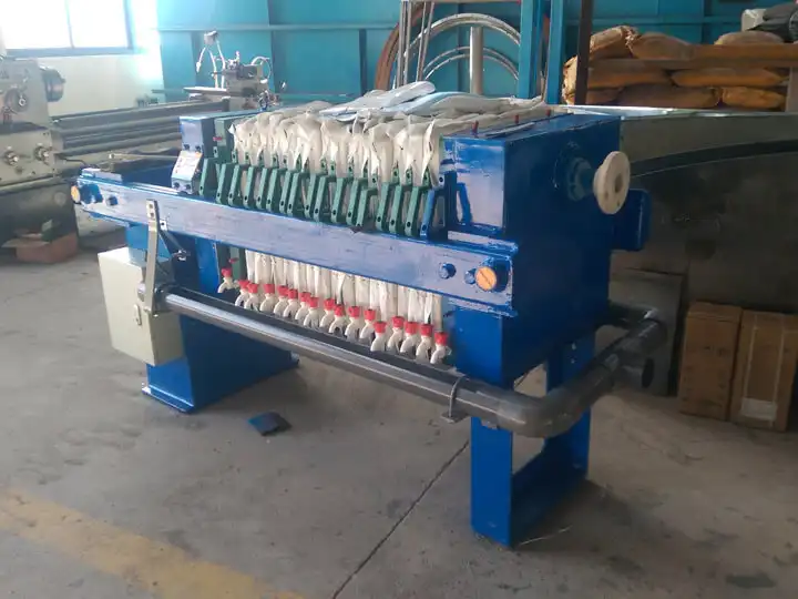 Serbia Sludge Dewatering Filter Press